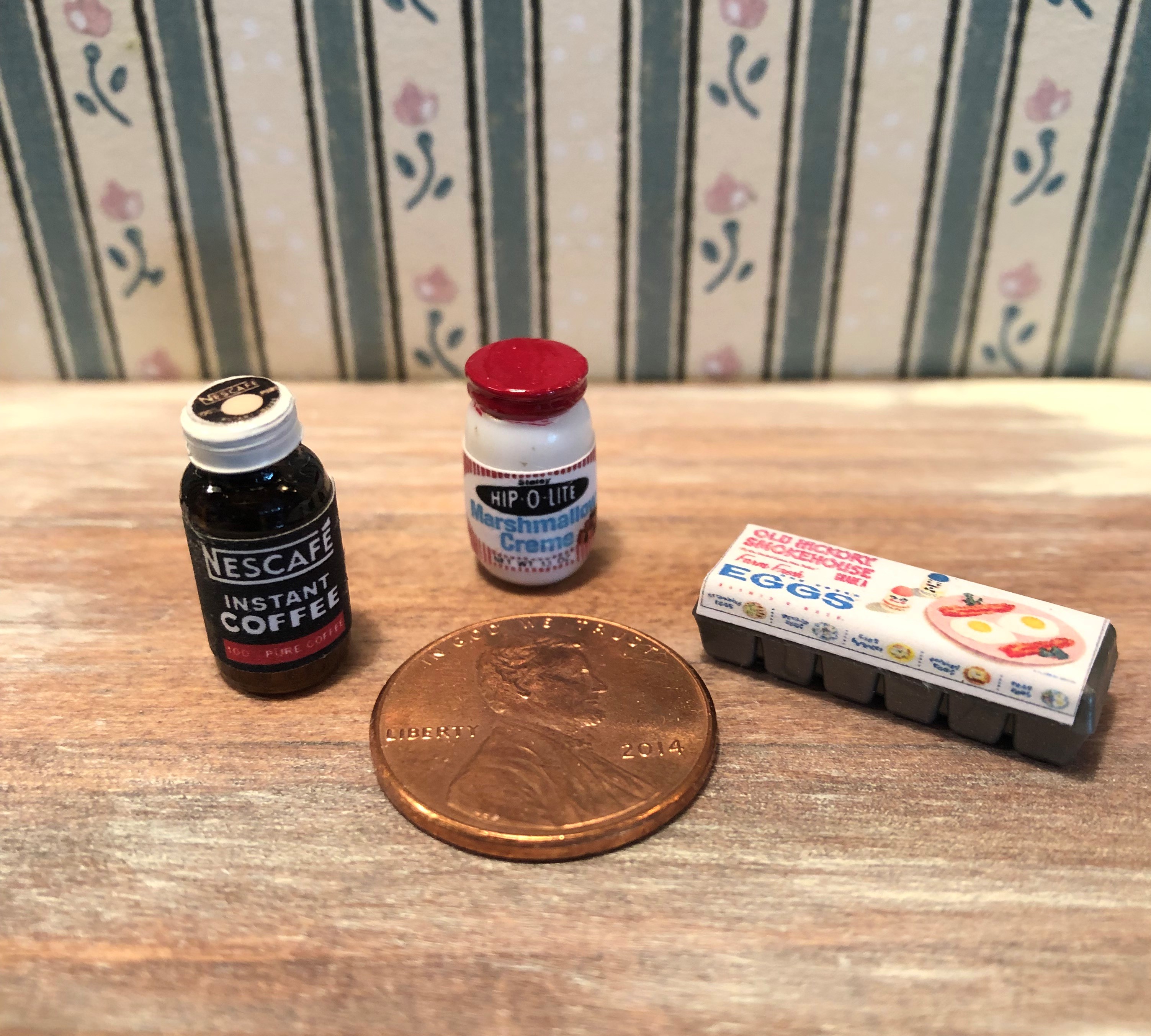 Dollhouse Miniatures Food Shop Counters